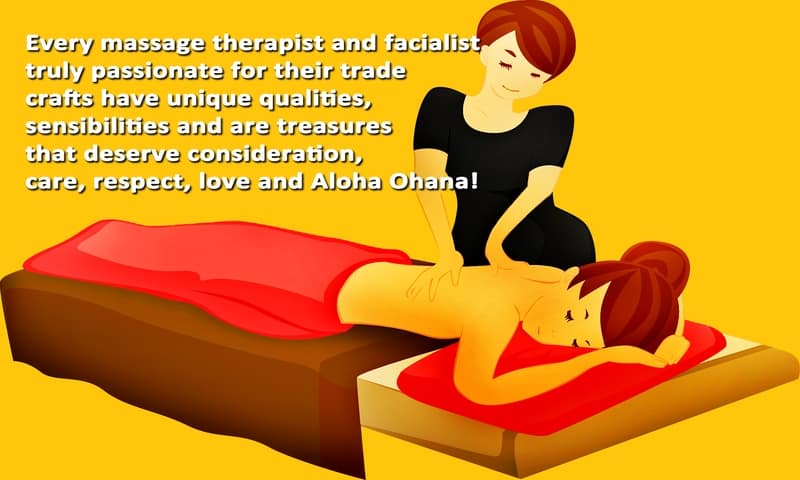 Massage In Honolulu How Honua Therapeutic Massage wishes to treat Massage Therapists and Facialists