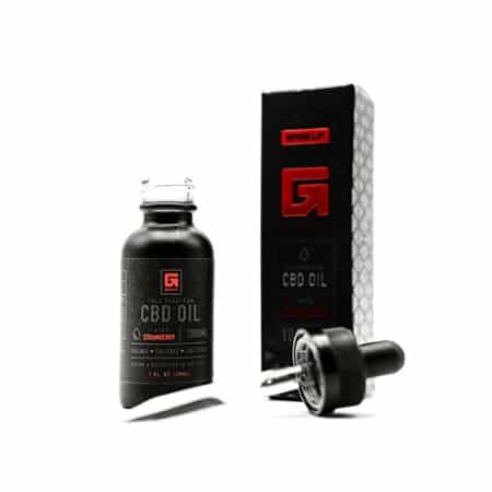 Game Up Nutrition 1000mg Strawberry CBD Oil (Full Spectrum) Tincture