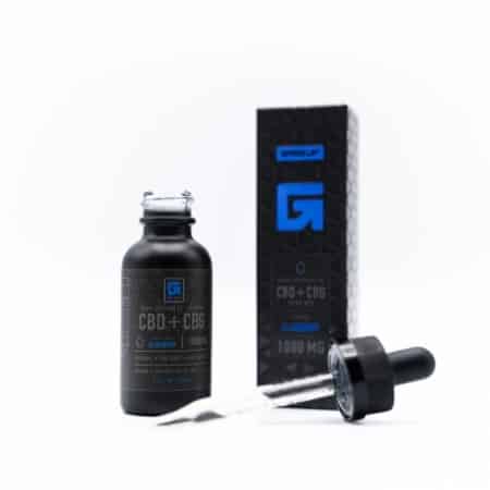 Game Up Nutrition 1000mg Blueberry CBD+CBG Oil (Broad Spectrum)